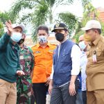 PEMPROV JATIM APRESIASI PENANGANAN BANJIR KALI LAMONG.