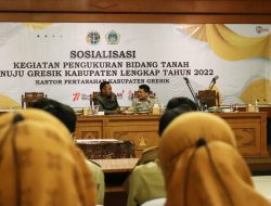 Menuju Gresik Kabupaten Lengkap 2022, 63 Ribu Bidang Tanah Jadi Target Pengukuran