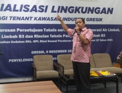Apresiasi yang dilakukan Dinas Lingkungan Hidup Kabupaten Gresik dalam sosialisasi di 2 Kawasan Industri,berdampak positif 