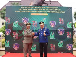 Sekda Gresik Hadiri Peringatan HUT ke-73 Satpol PP, ke-61 Satlinmas dan ke-104 Damkarla