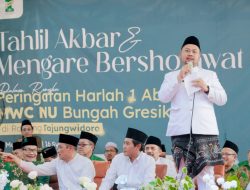 Tahlil Akbar 1 Abad NU, Gus Yani : MWCNU Bungah Teladan Bagi MWCNU Se Gresik