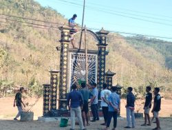 Polisi Apresiasi 21 Tugu Pencak Silat di Pacitan Dibongkar