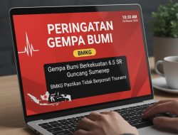 Gempa Bumi Berkekuatan 6.5 SR Guncang Sumenep, BMKG Pastikan Tidak Berpotensi Tsunami