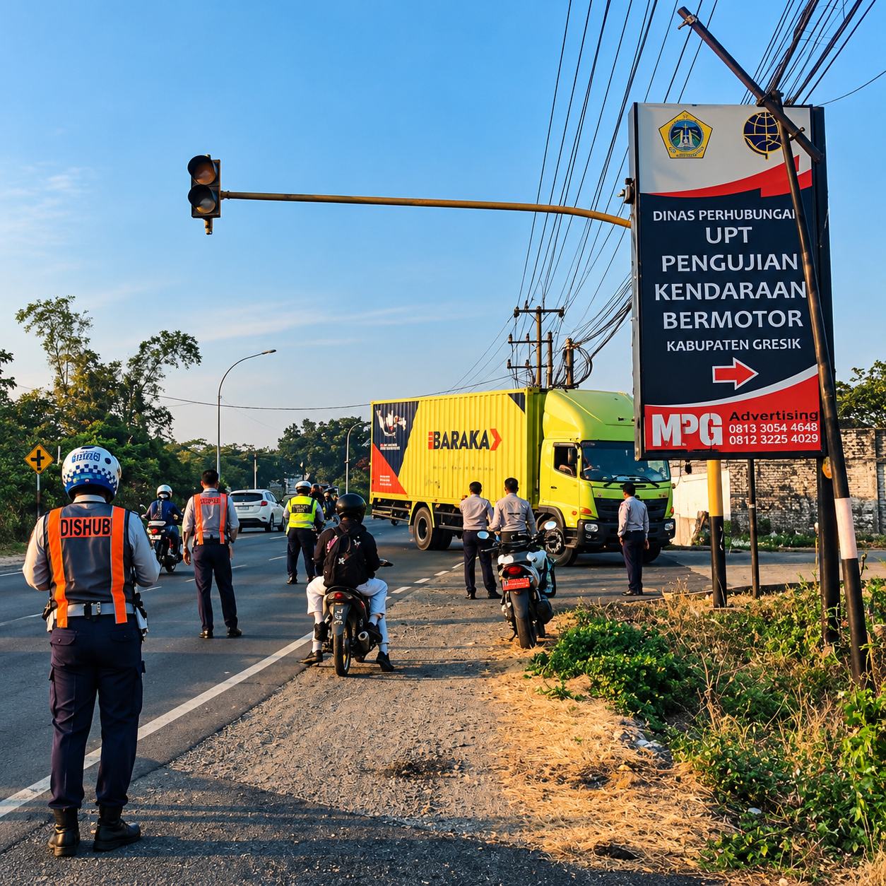 Dinas Perhubungan (Dishub) Kabupaten Gresik menambah kantong parkir di area kantor uji KIR Cerme, sekaligus memperketat pengawasan di sejumlah titik rawan yang selama ini jadi langganan parkir liar.